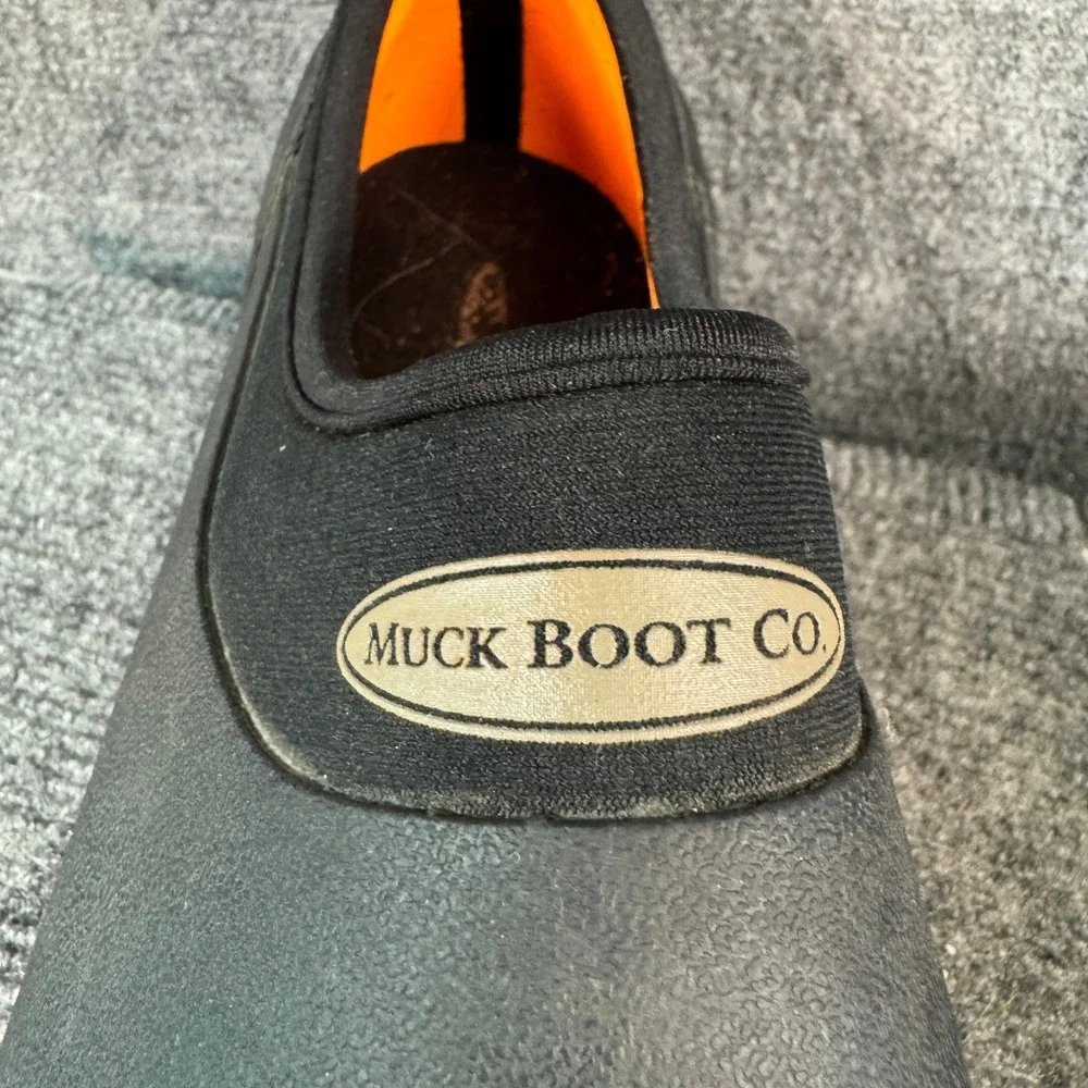 Muck Boot Co Muckster II Low Garden Shoes Black Mens 10 Waterproof Slip On